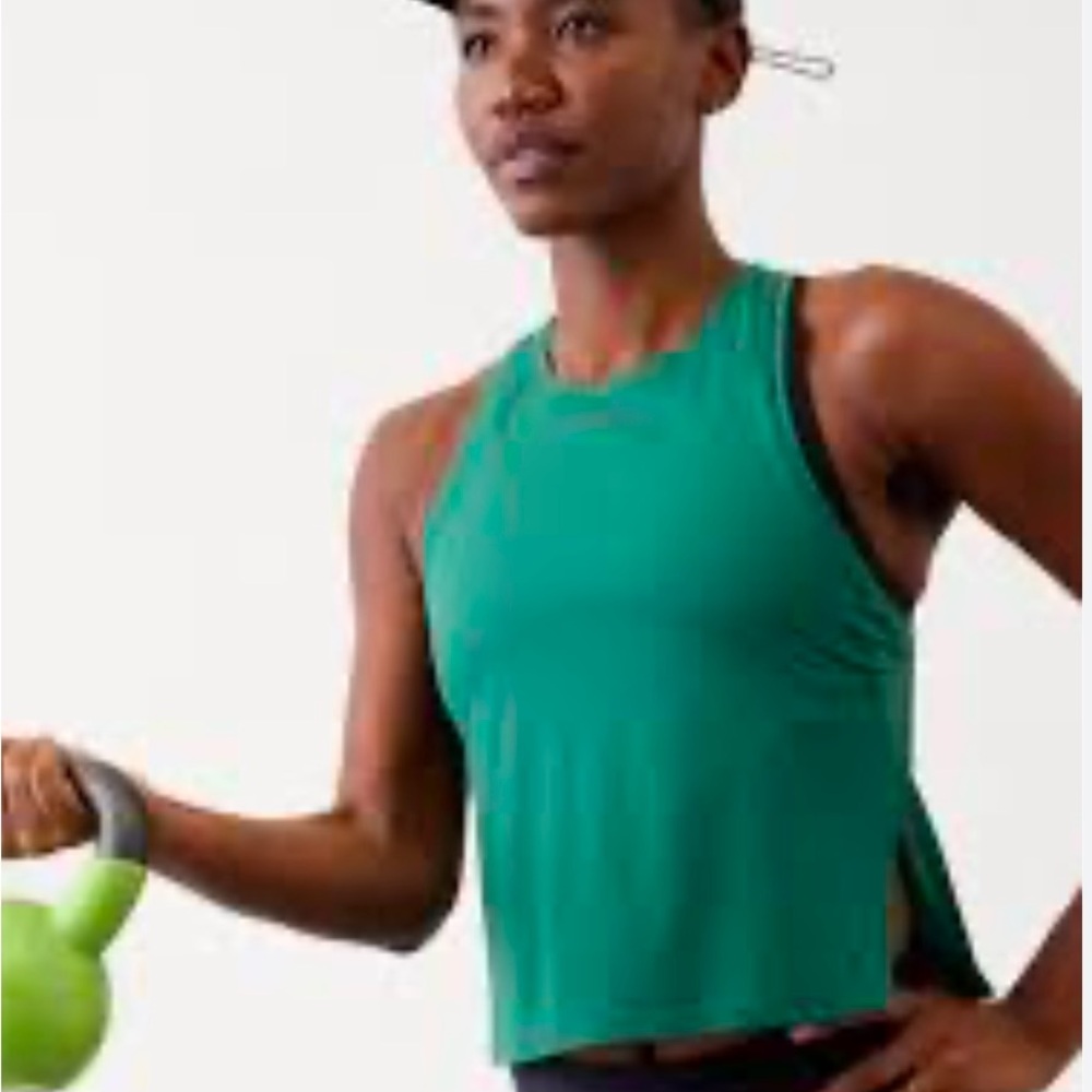 NWT Athleta Grid Knit Tank